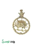 گردنبند طرح شیر طلایی